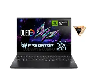 New Laptop Acer Predator Helios 16 AI 16GB Intel Core Ultra 9 SSD 1T