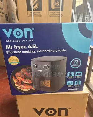 6.5 Litres Von Airfryer