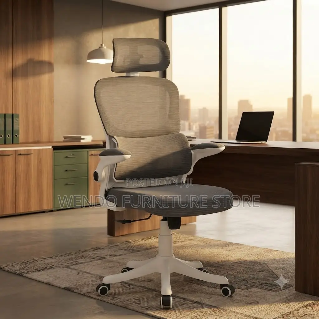 Office Chairs; High Back Recliner Orthopedic Fabric Chair