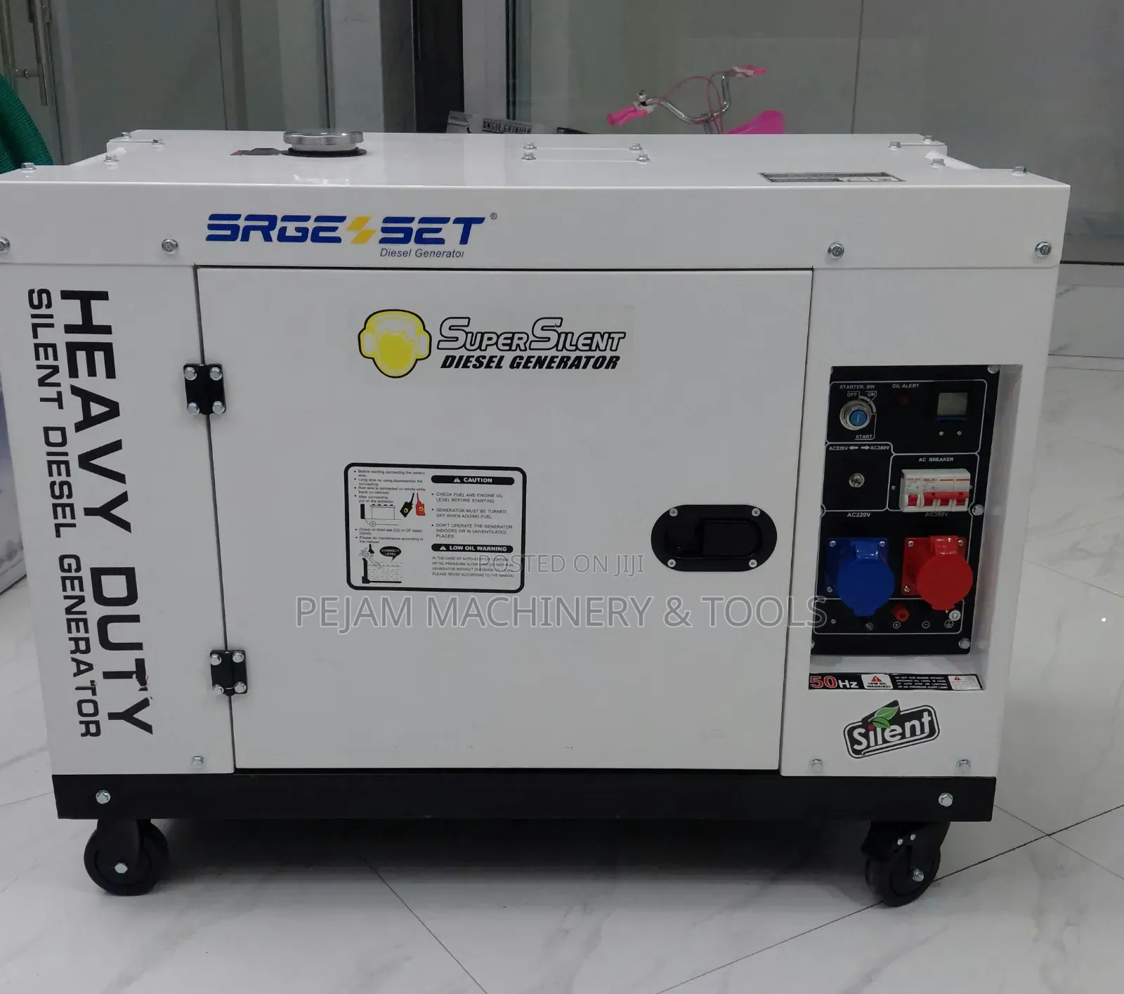 20kva SRGE Aircooled Three Phase Diesel Generator With ATS Switch