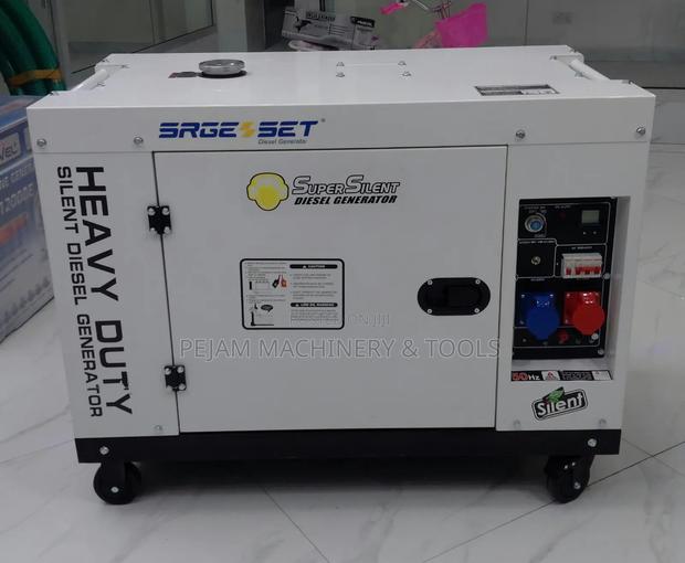 20kva SRGE Aircooled Three Phase Diesel Generator With ATS Switch - main view