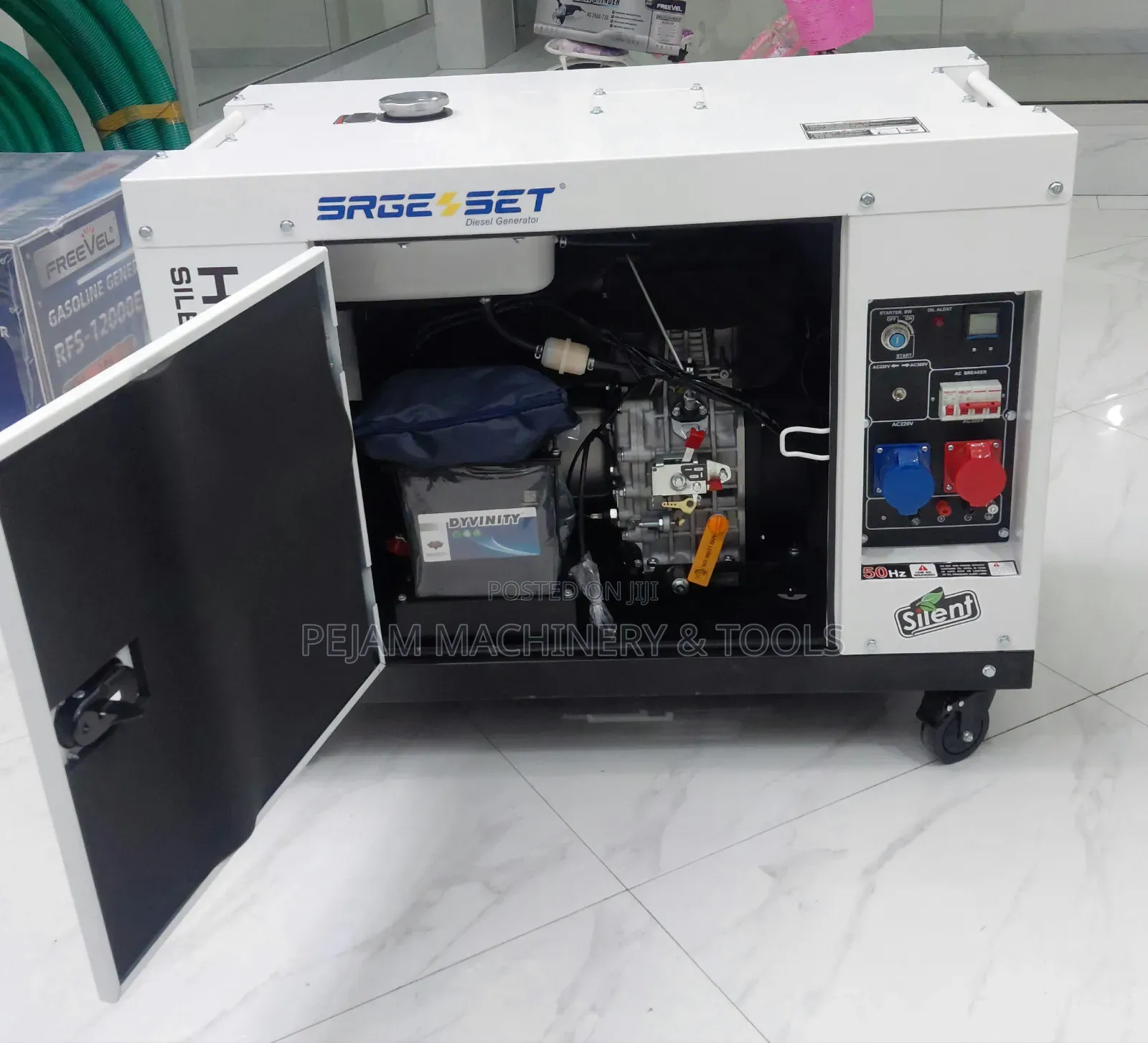 20kva SRGE Aircooled Three Phase Diesel Generator With ATS Switch