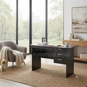 Office Desk; 120cm Clerical Home Office Walnut Desk