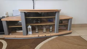 Glass TV Stand