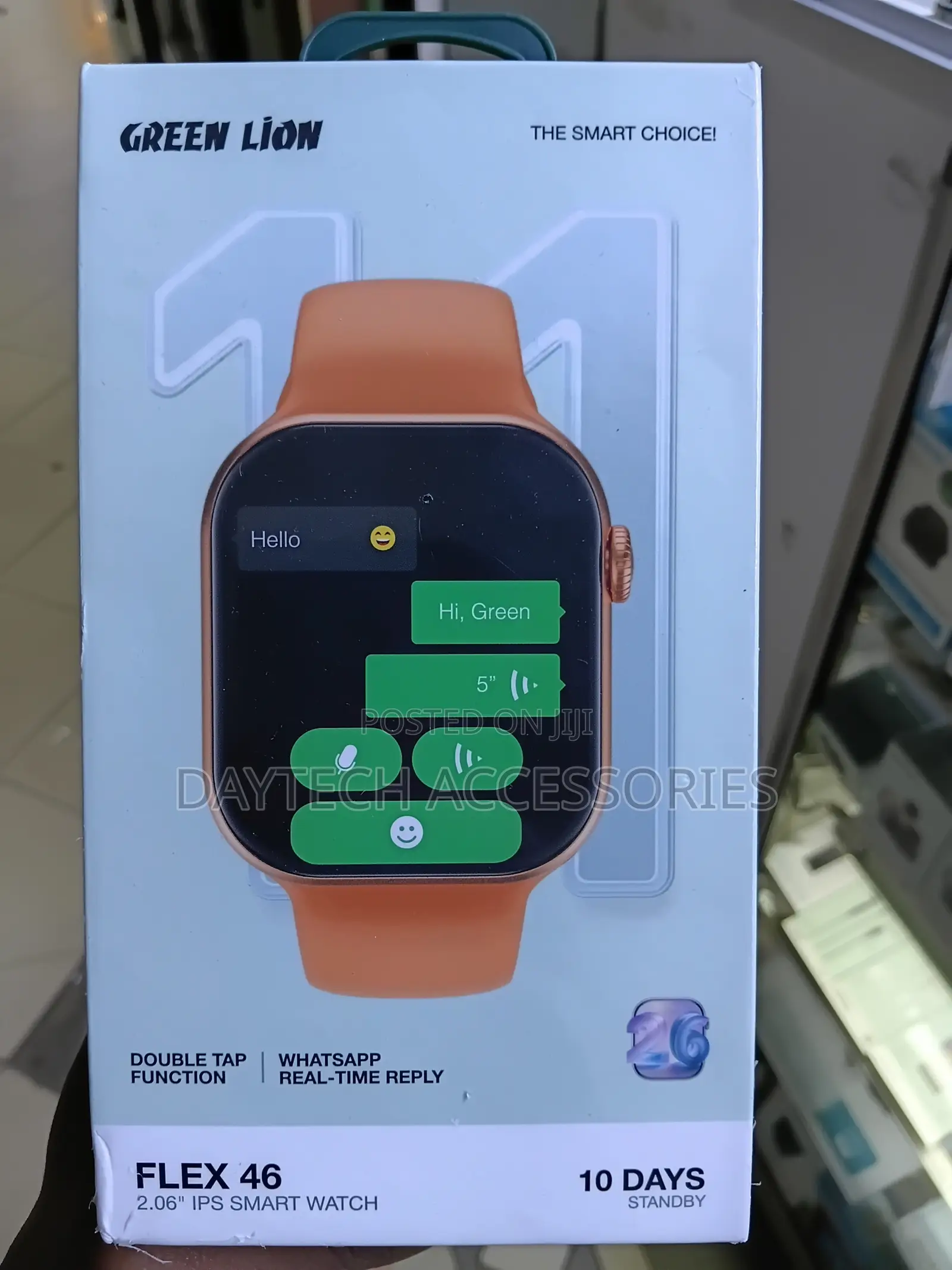 Green Lion Flex 46 2.06 Inch IPS Smart Watch