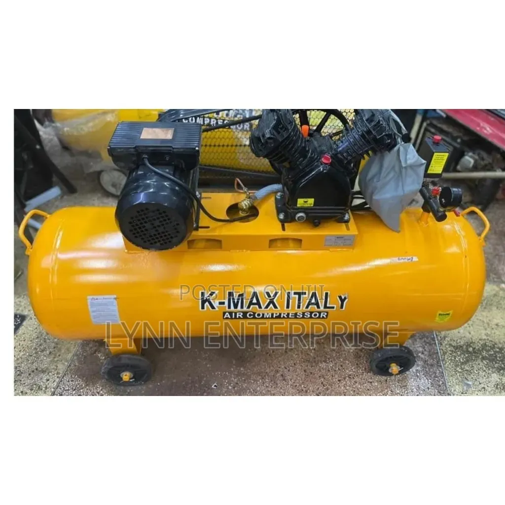Kmax 150litres Electric Air Compressor 3hp Motor 2 Piston 8bar 116psi