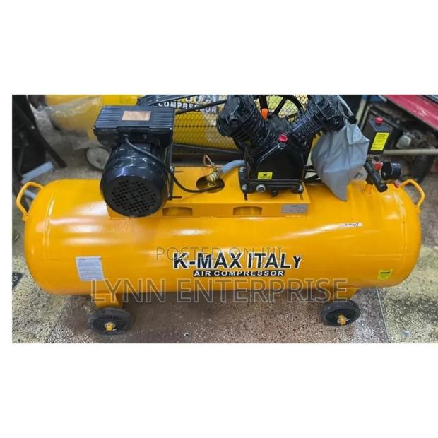Kmax 150litres Electric Air Compressor 3hp Motor 2 Piston 8bar 116psi