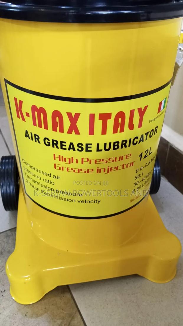 Pneumatic 12ltrs Grease Bucket/ K Max Italy Professional