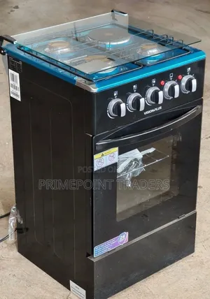 Vision 50×55 3 Gas + 1 Electric Standing Cooker – Compact Efficient