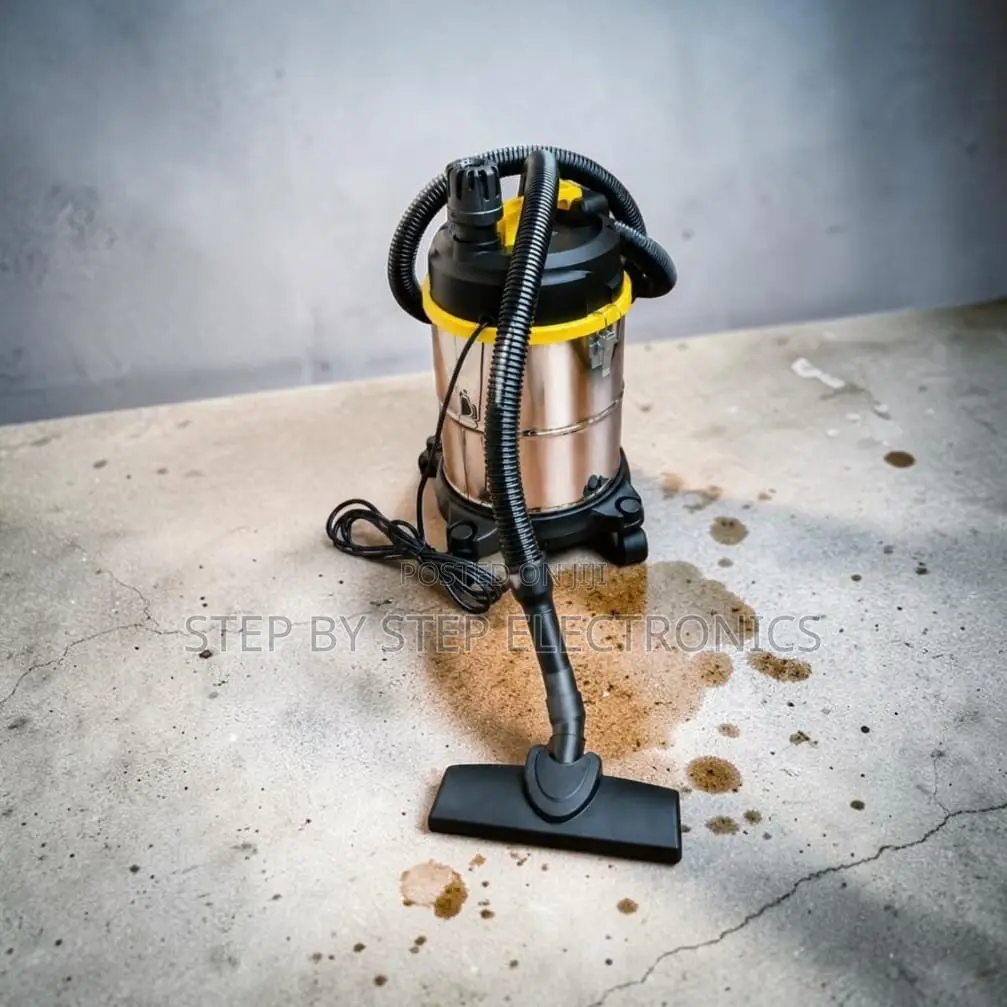 Portable Design Wet Dry Vacuum Cleaner With Stainless Steel Tank
