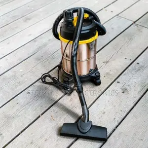 Compact Body Wet Dry Vacuum Cleaner With Stainless Steel Tank