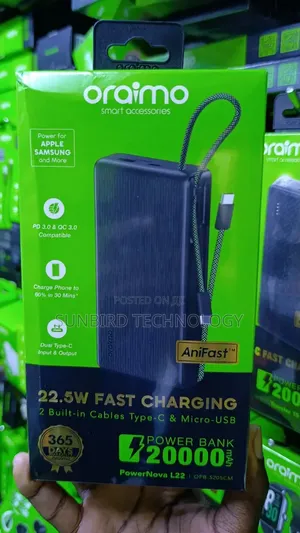 Oraimo Powernova L22 Opb-5205cm Powerbank