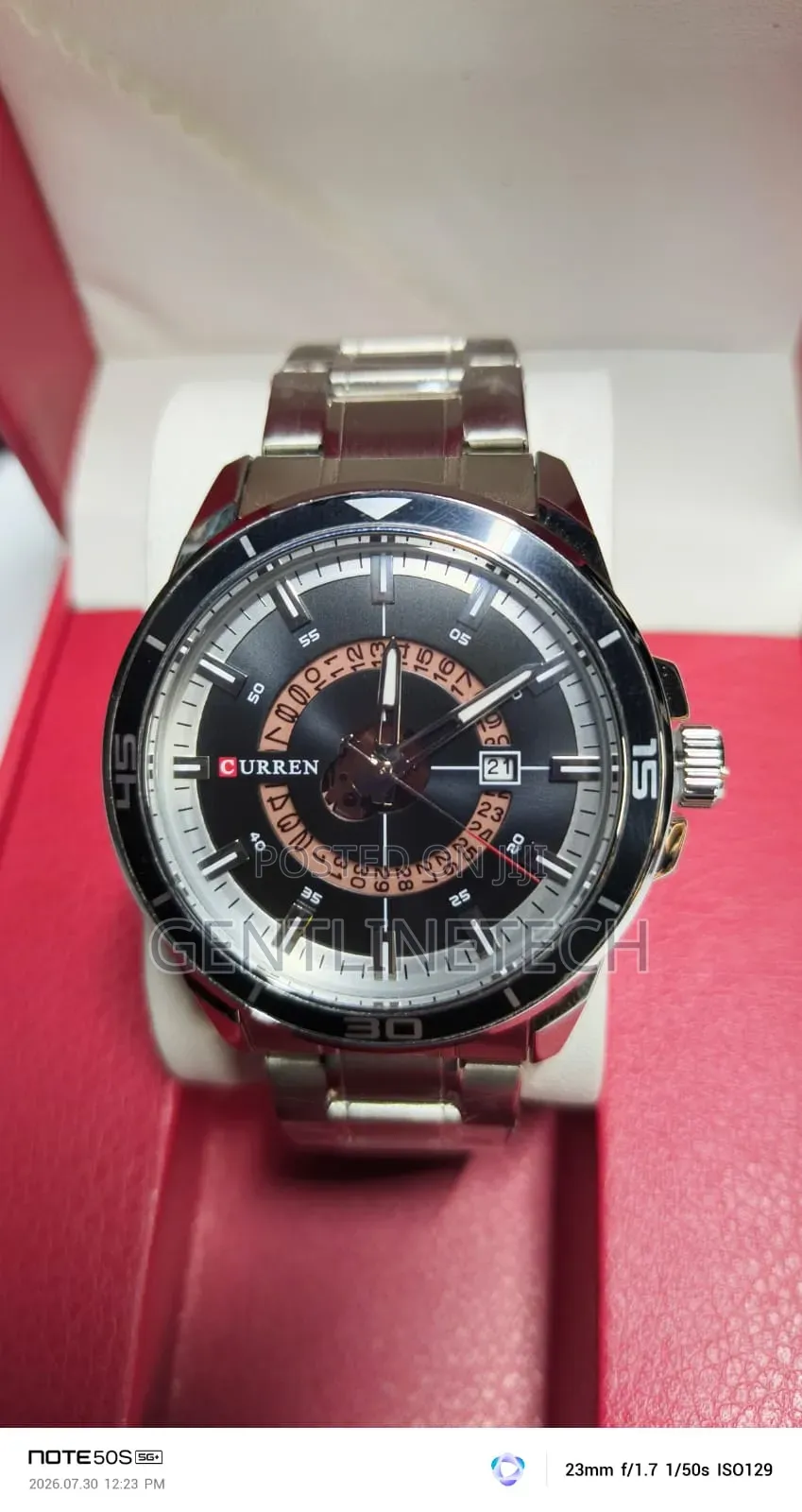 Original Curren 8359 Black Men's Watch