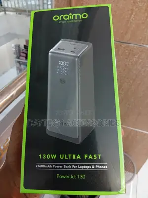 Oraimo PowerJet 130W 27600mAh Ultra-Fast Laptop Power Bank
