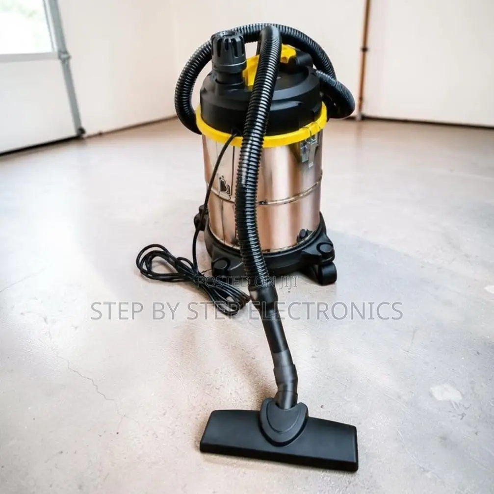 Fast Cleaning Wet and Dry Vacuum Cleaner With Stainless Steel Tank