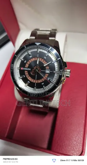 Curren 8359 Black Stainless Steel Men's Watch