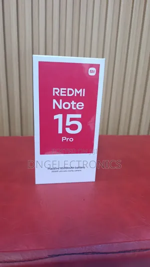 New Xiaomi Redmi Note 15 Pro 256 GB Black