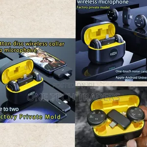 Wireless Microphone With Noise Cancellation