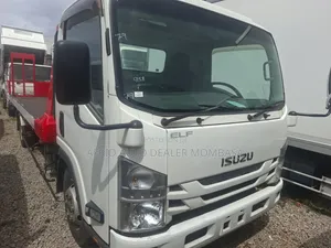 Isuzu Elf Flat Bed Towing Truck