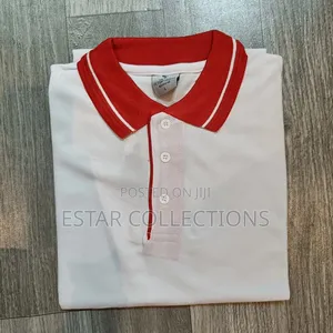 Classic Two-Tone Polo T-Shirt