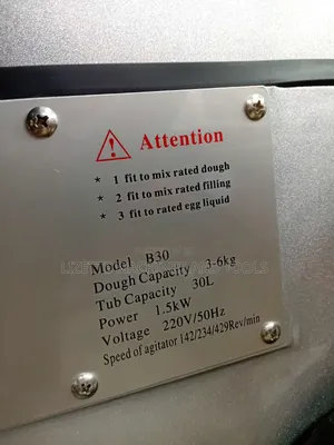 Commercial 30L Electric Dough Mixer