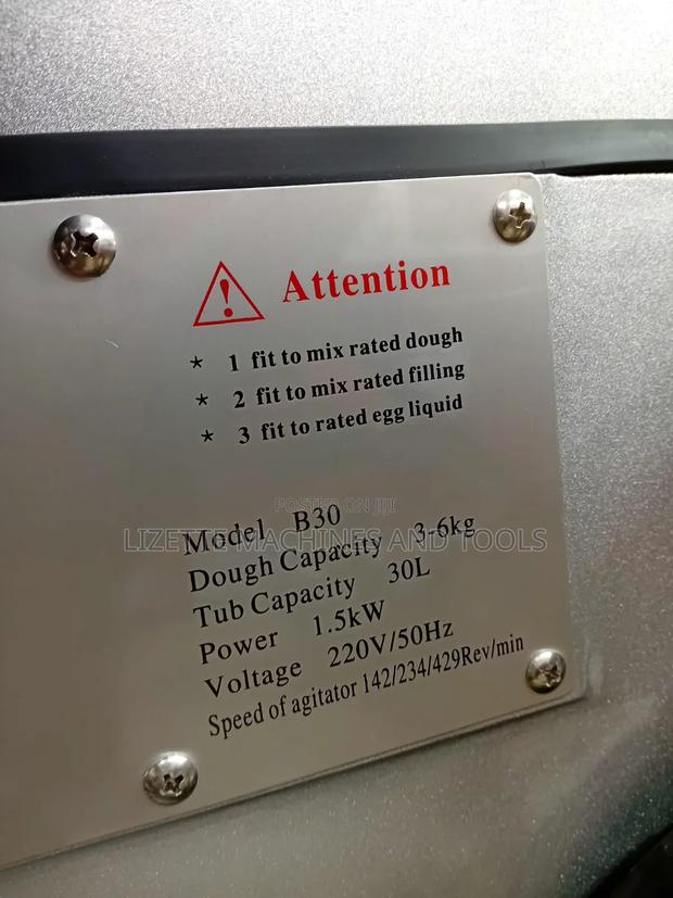 Commercial 30L Electric Dough Mixer - thumbnail 3