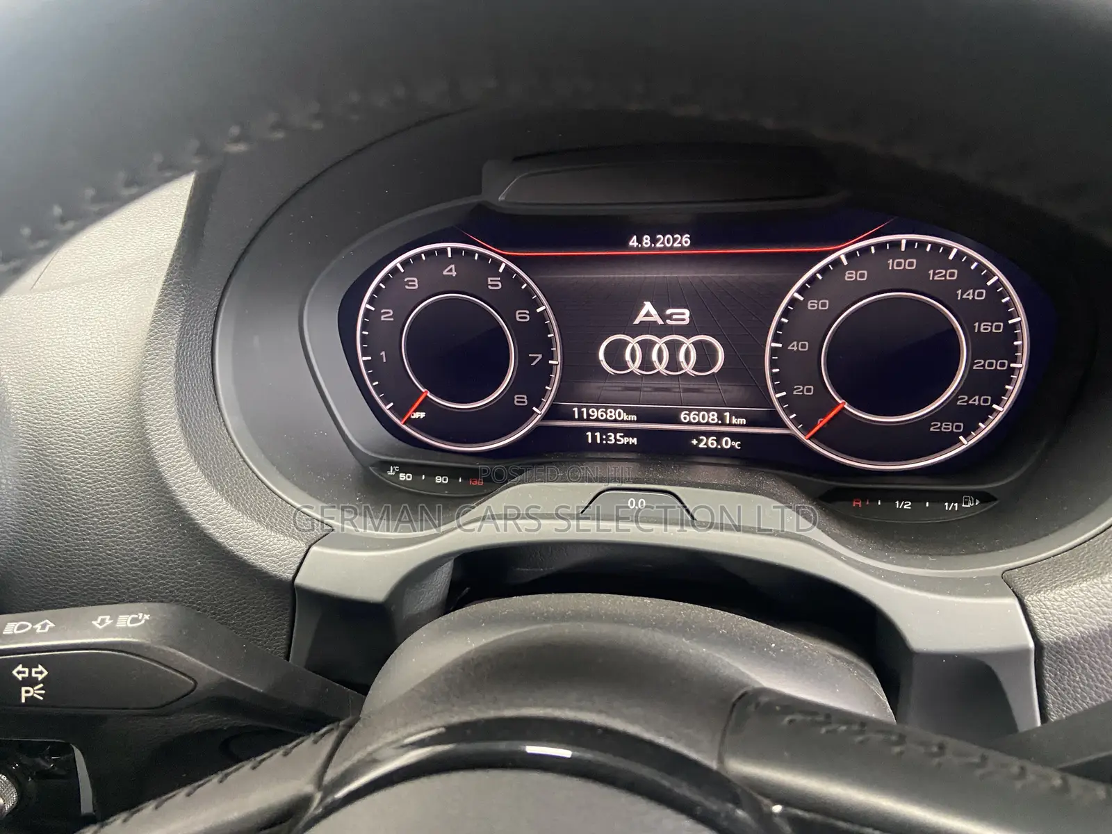 Audi A3 2018 Red