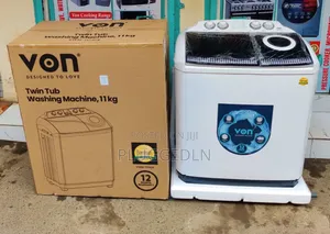 Von 11Kg Washing Machine, Twin Tub *
