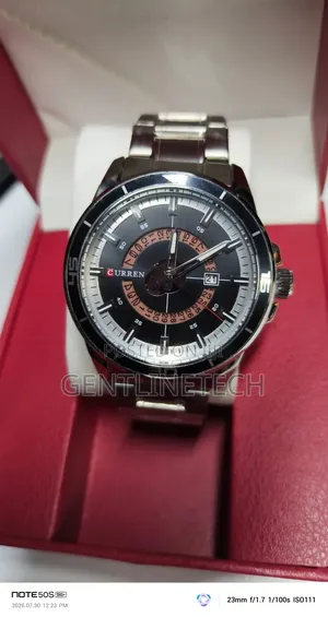 Curren 8359 Black Analog Men's Watch