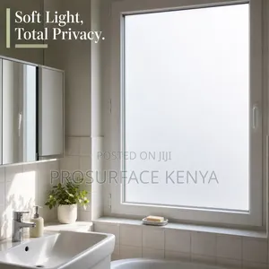 Bathroom Frosted Film | Stylish Privacy Solution