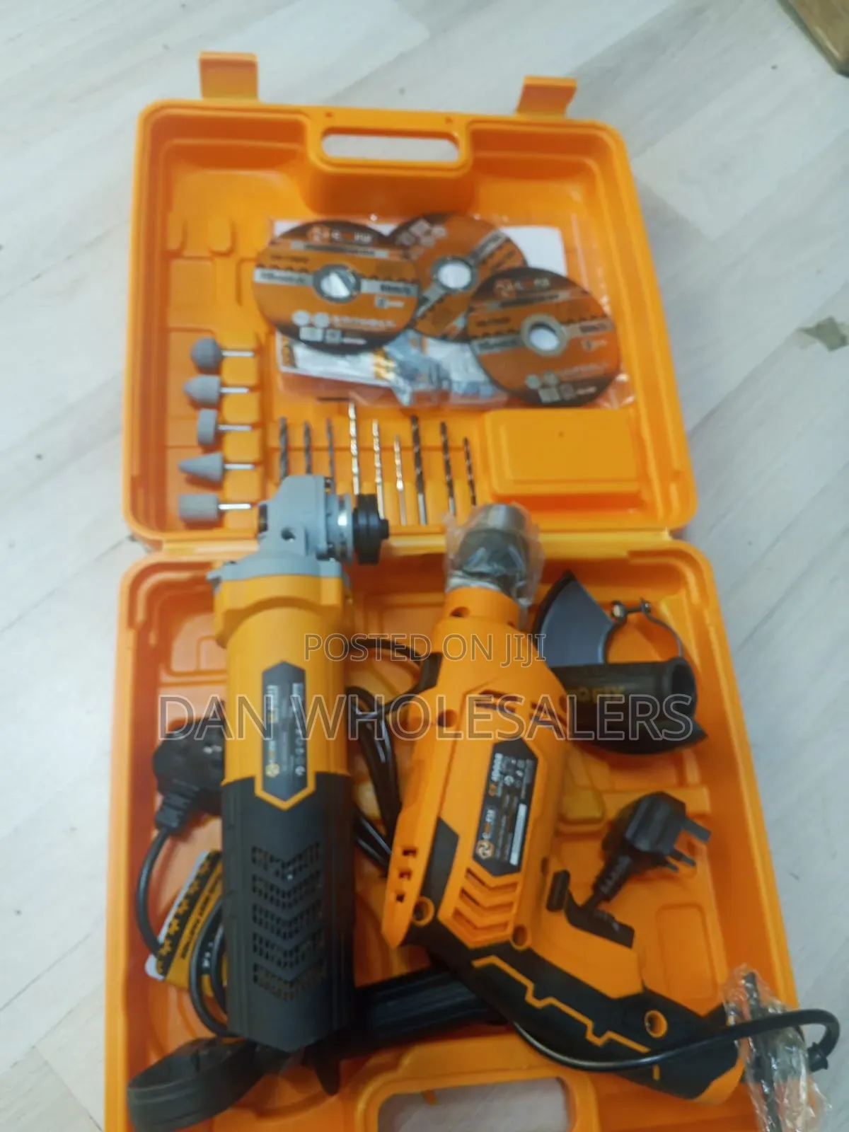 COOFIX CF-ECK001 Complete Power Tool Set - Drill, Grinder, Bits