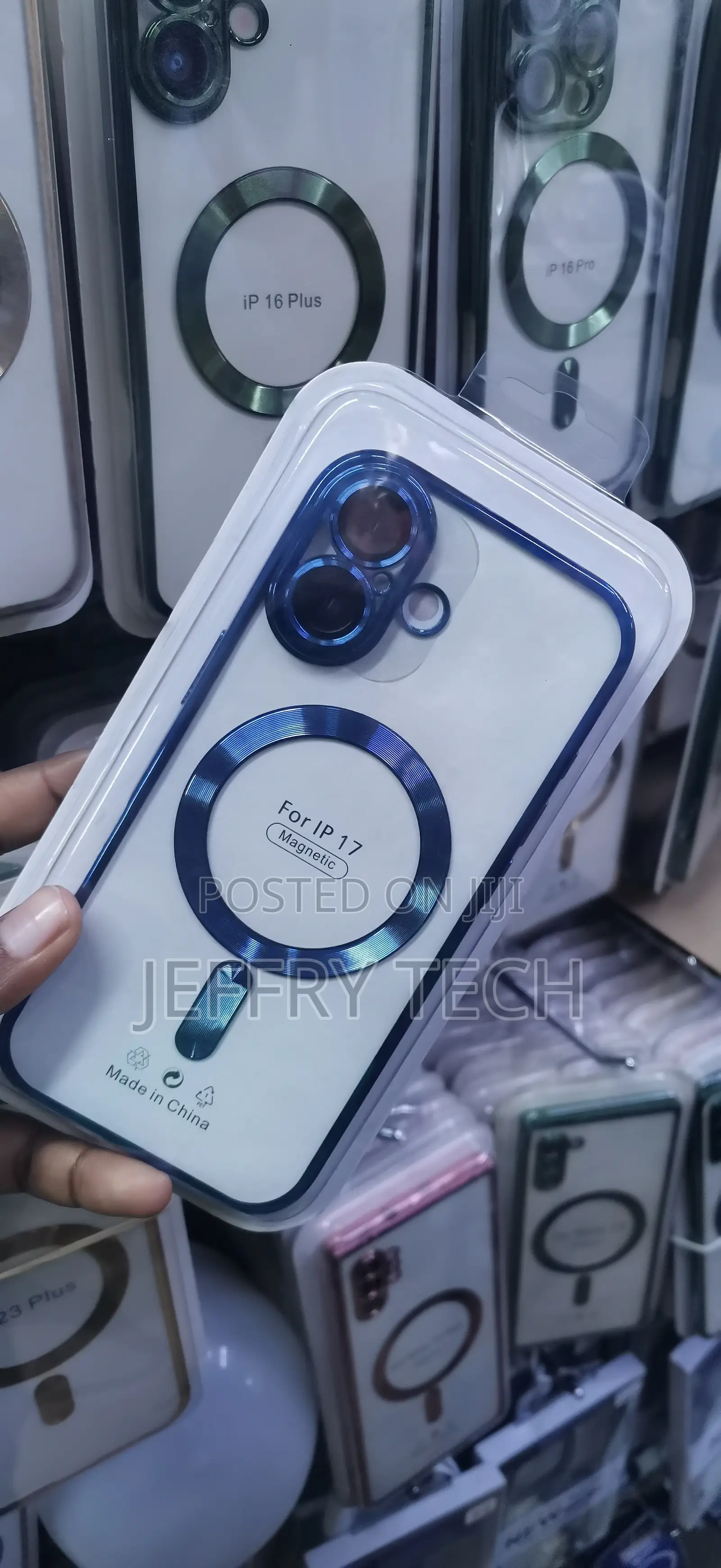 Clear Magnetic MagSafe Phone Case