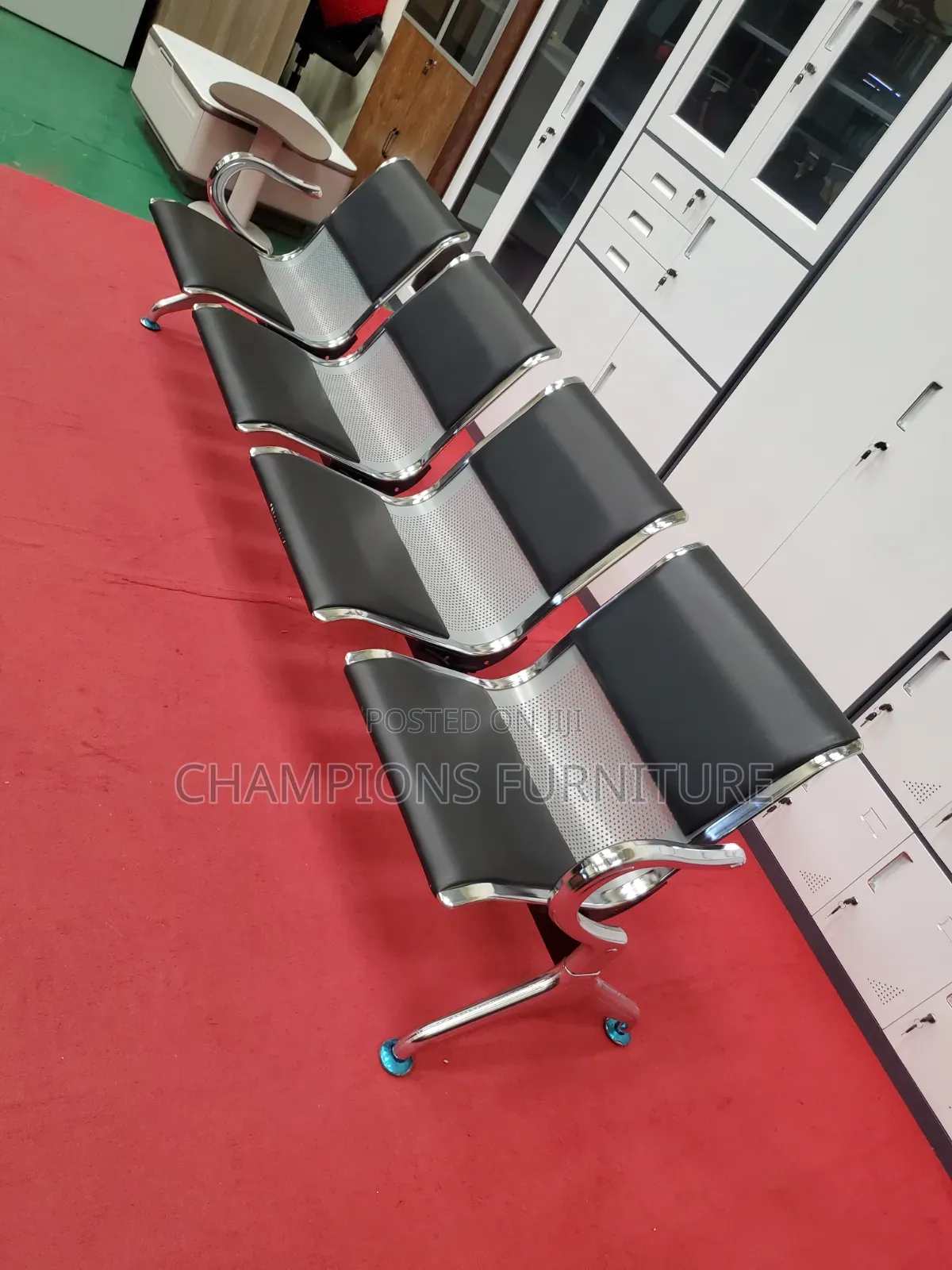 4-Seater Reception/Link Chair