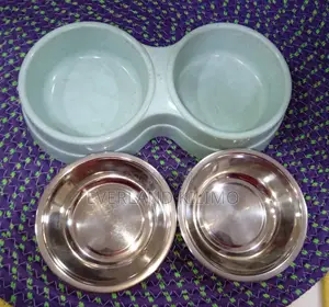 Non Slip Cats Double Bowl