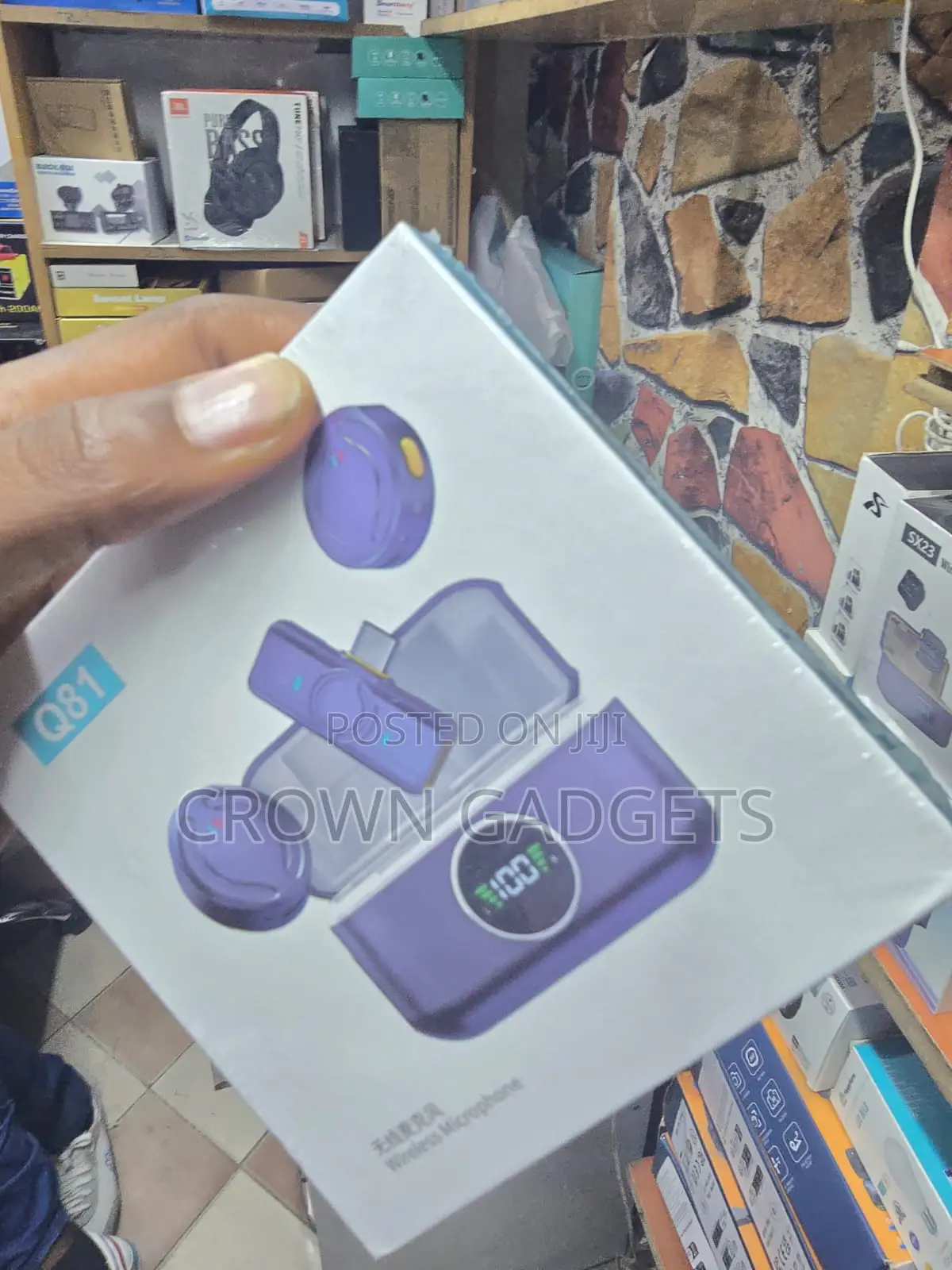 Q81 Noise Reduction Wireless Mic for Vlogging Streaming