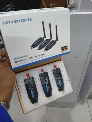 Wireless Video Extender 50 Meter With 2 Receivers