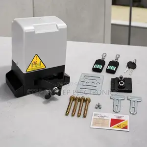 Premium Automatic Sliding Gate Opener Kit With Remote Controls