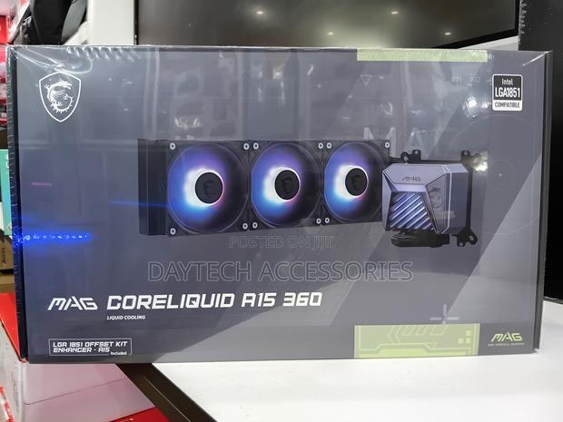 MSI MAG CORELIQUID A15 360 Desktop Liquid Cooler. - thumbnail 2