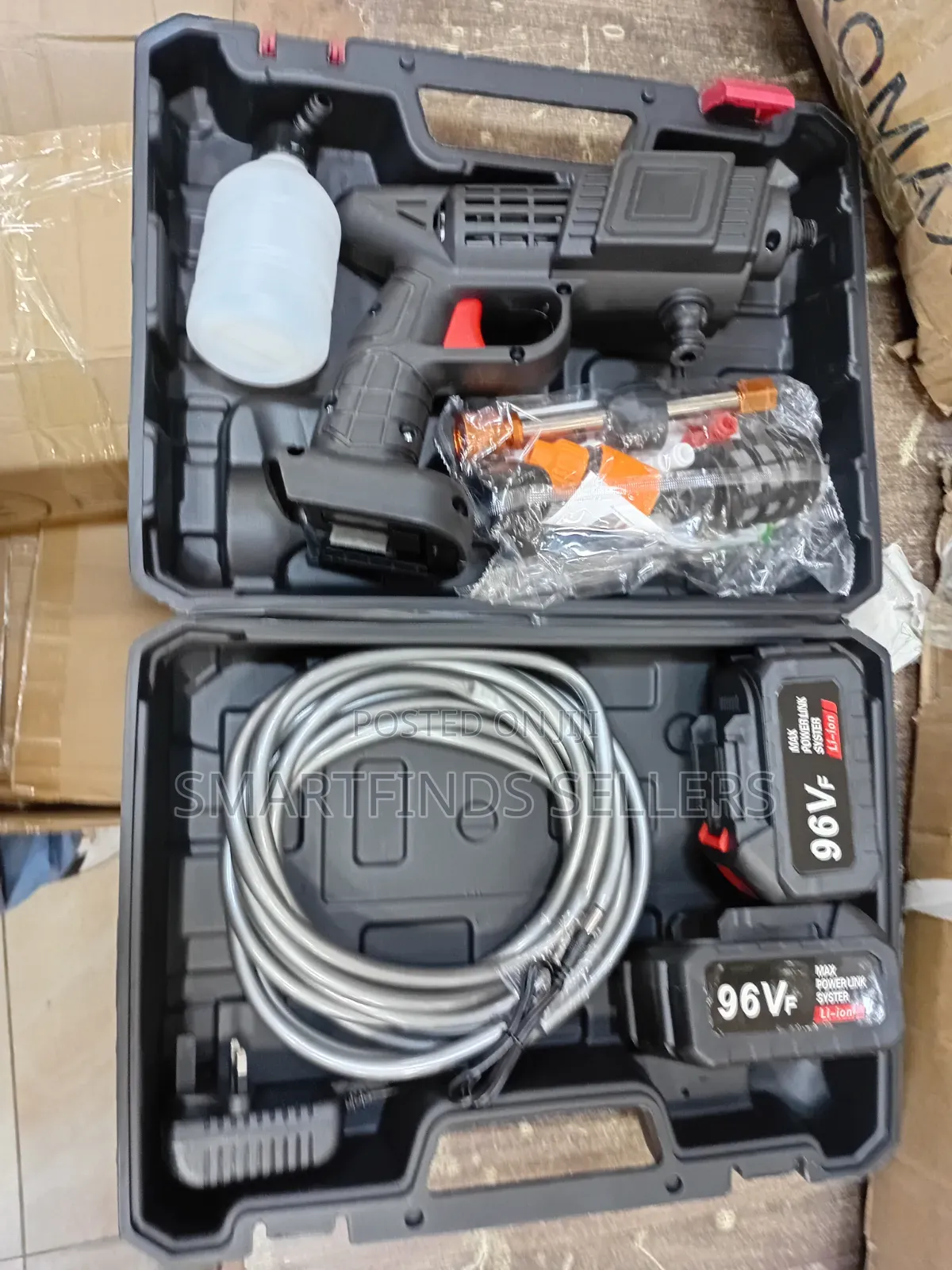 96V High Pressure Wash Gun – Powerful Cleaning Made Easy