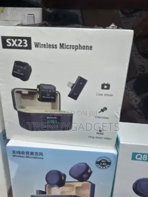 SX23 2.4G Wireless Mic for iPhone Type-C Live Streaming