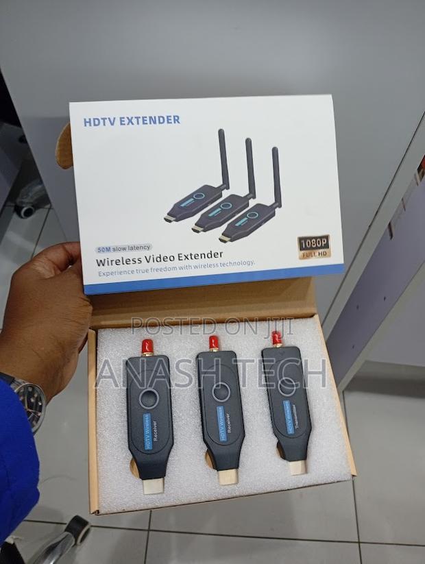 50M Wireless HDMI Display Extender – Stream to Two Screens - main view
