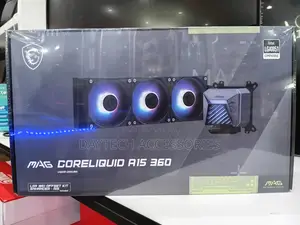 Msi Mag Coreliquid A15 360 Black Argb Aio Cooler Lga 1700/1851/Am5/Am4