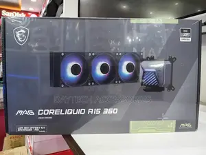 Msi Mag Coreliquid A15 360 Black Argb Aio Cooler Lga 1700/1851/Am5/Am4