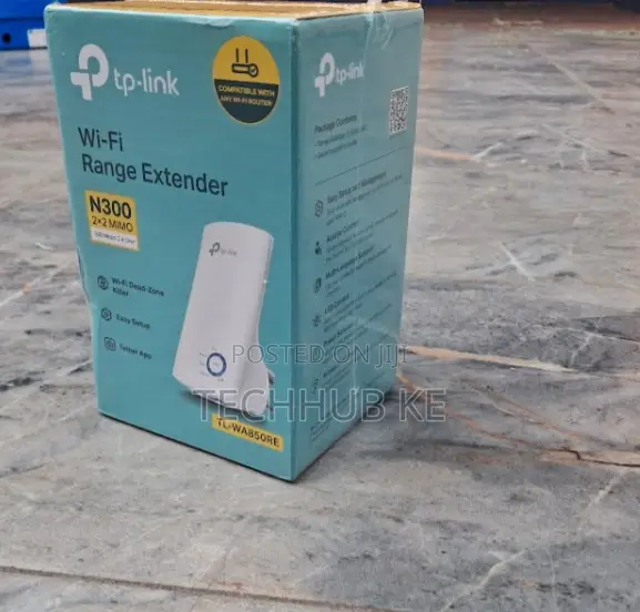 TP-Link TL-WA850RE – 300Mbps Wi-Fi Range Extender – UK PLUG