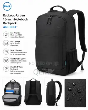 Dell EcoLoop Urban 15-Inch Notebook Backpack - 460-BDLF