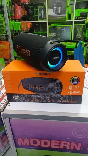 Amaya J4 Wireless Bluetooth Speaker – 80W Output