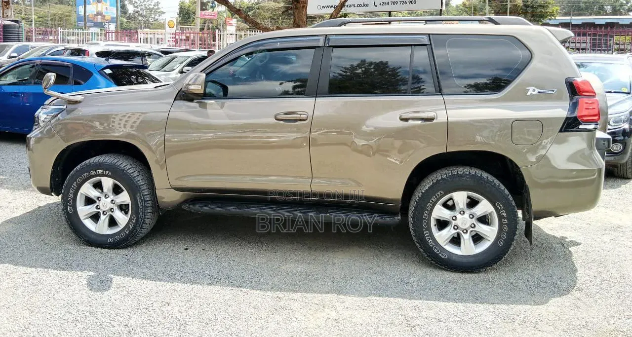 Toyota Land Cruiser Prado 2018 Burgundy