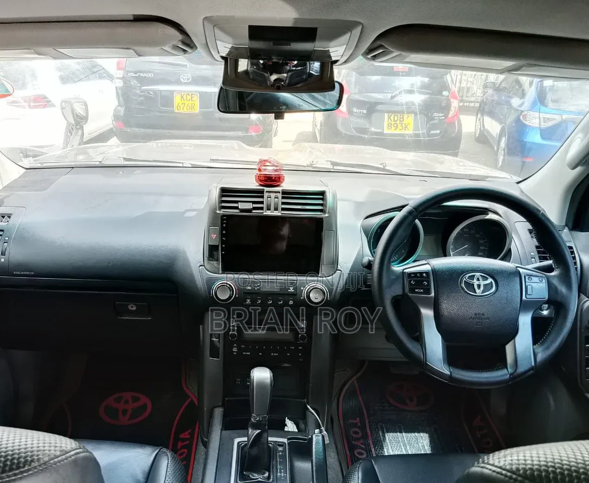 Toyota Land Cruiser Prado 2018 Burgundy