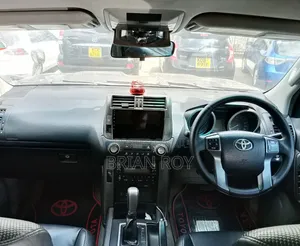 Toyota Land Cruiser Prado 2018 Burgundy