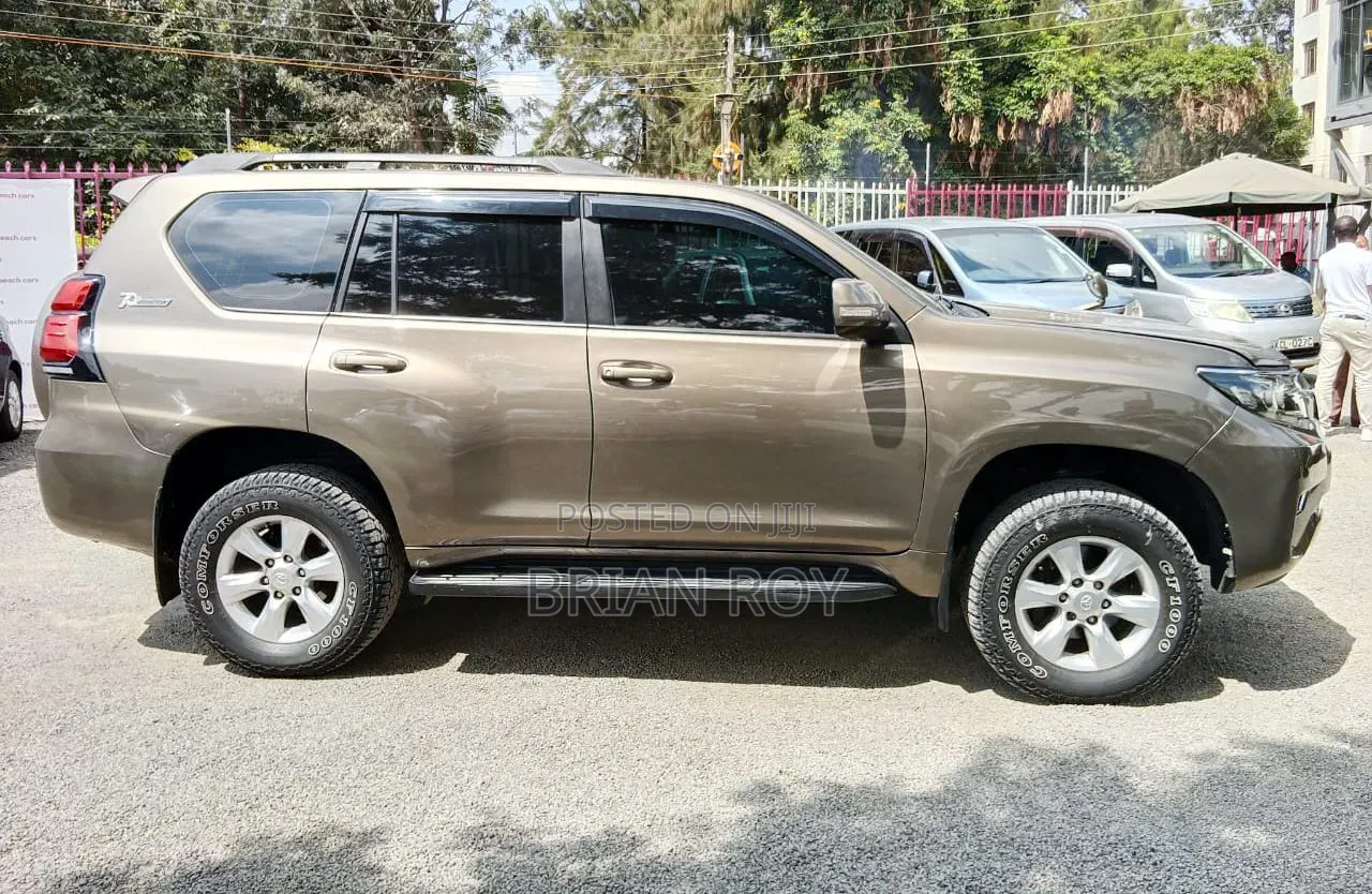 Toyota Land Cruiser Prado 2018 Burgundy